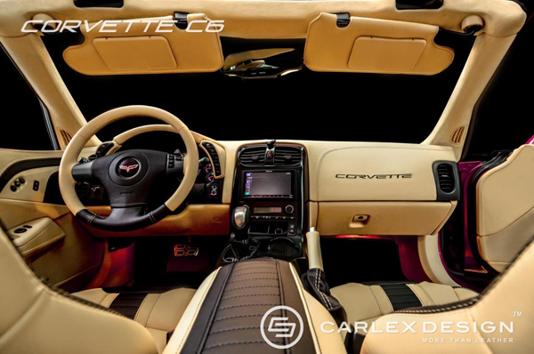 Corvette C6 Convertible Pepper & Vanilla  Carlex