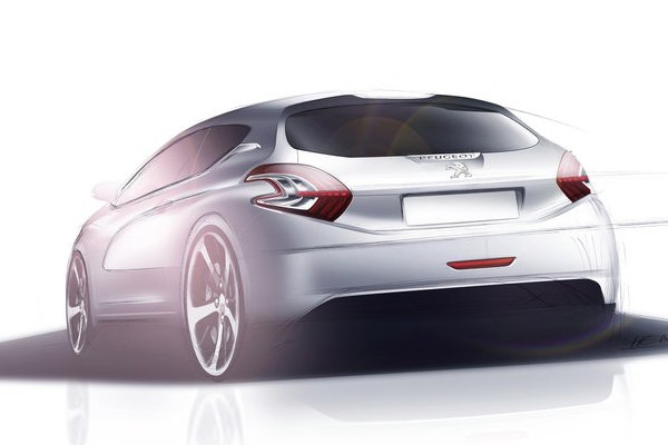    Peugeot 208 HYbrid FE Concept