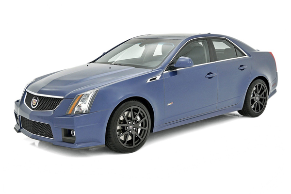 Cadillac CTS-V Stealth Blue  Silver Frost Edition